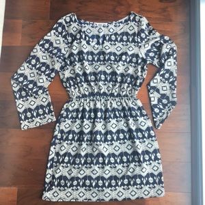 3/4 sleeve pattern dress